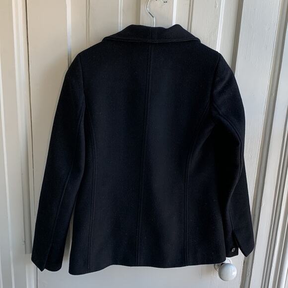 Babaton Aritzia Black Wool Cashmere Cocoon Coat - Picture 8 of 8